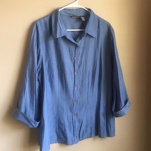 Laura Scott Women’s Plus Size Blouse